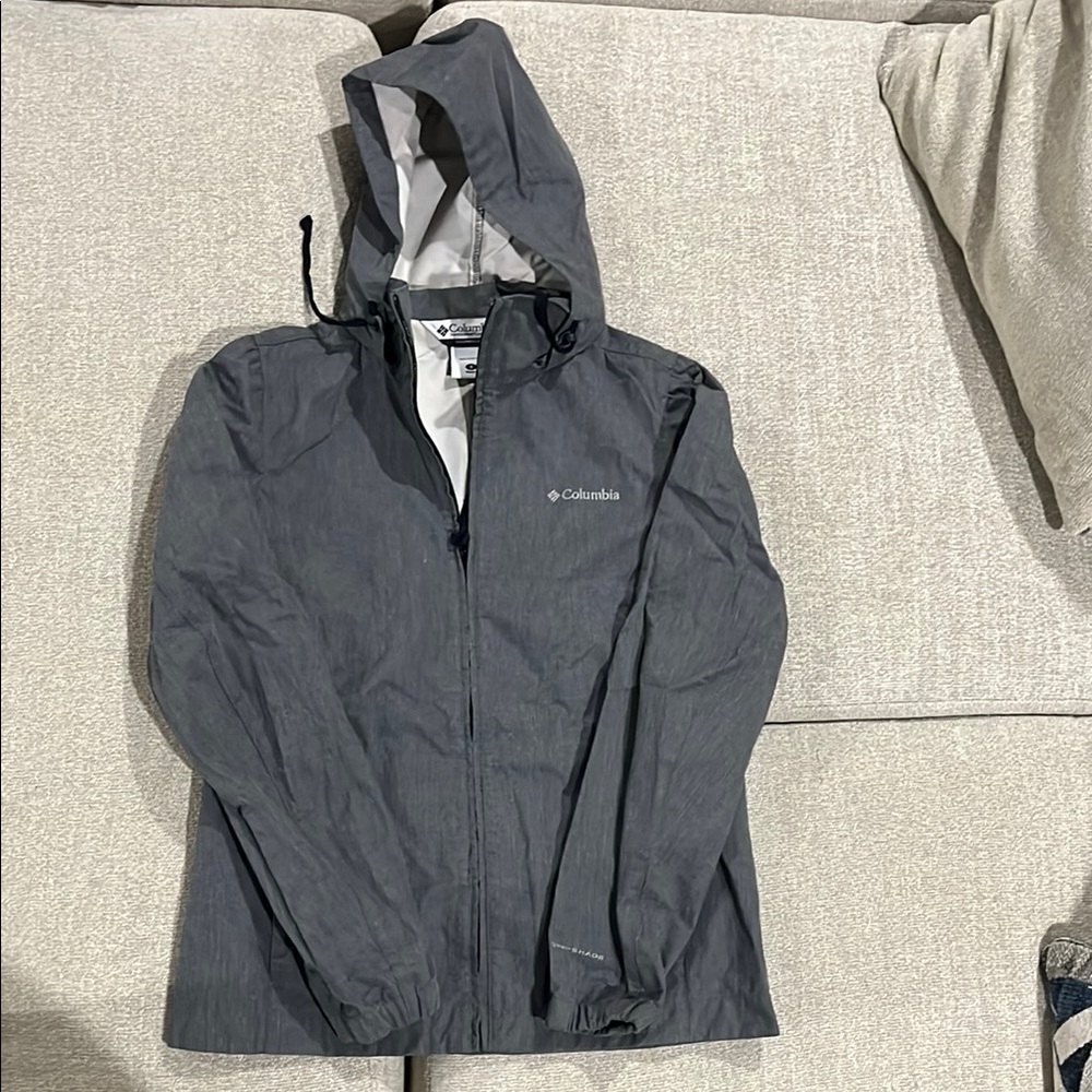 Columbia Gray Hooded Jacket
